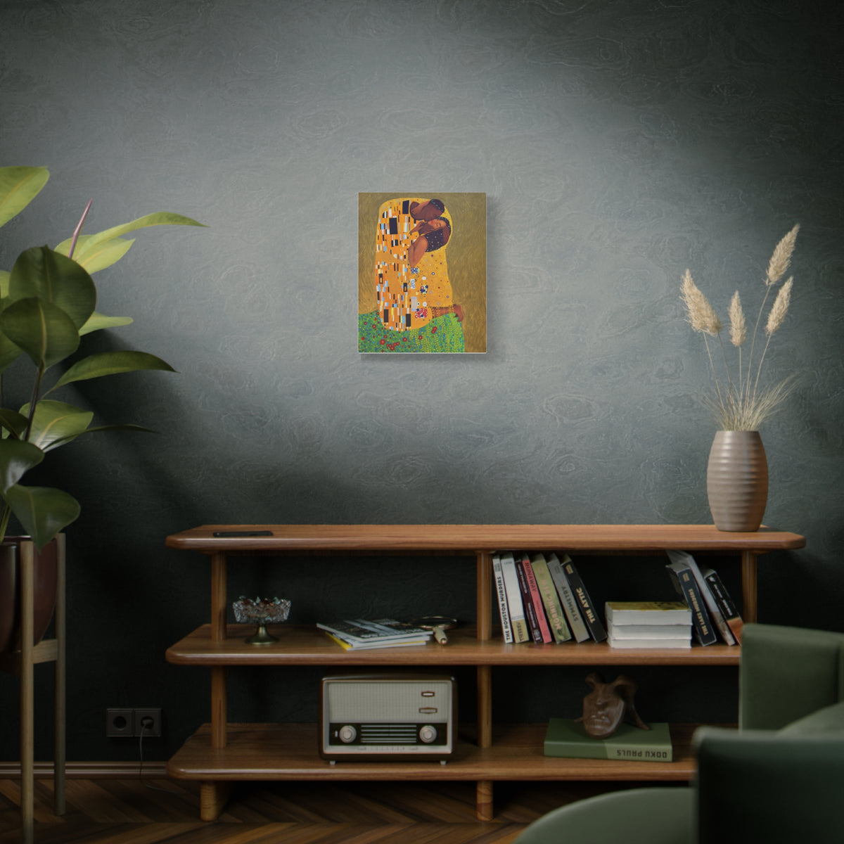 The Kiss "Reimagined" - Matte Canvas