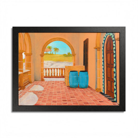 Cayo Perico Heist - Framed Wall Art