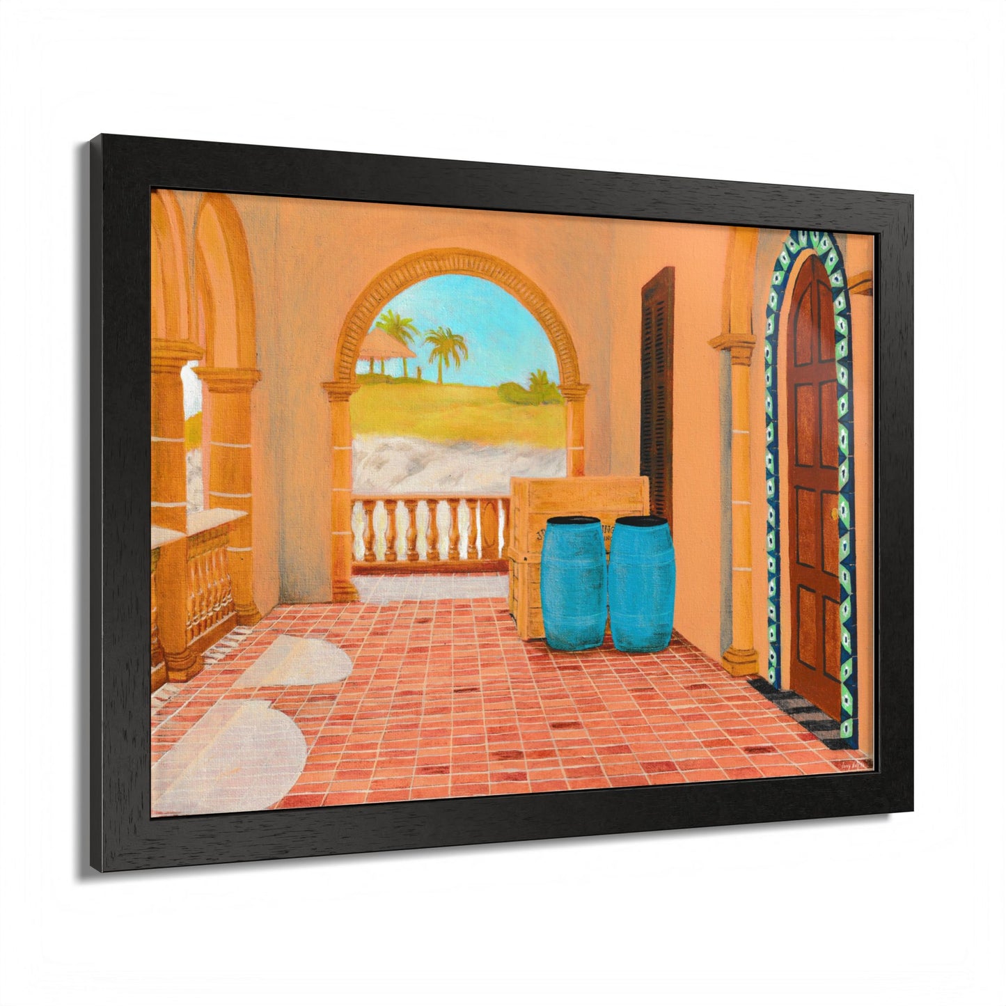 Cayo Perico Heist - Framed Wall Art