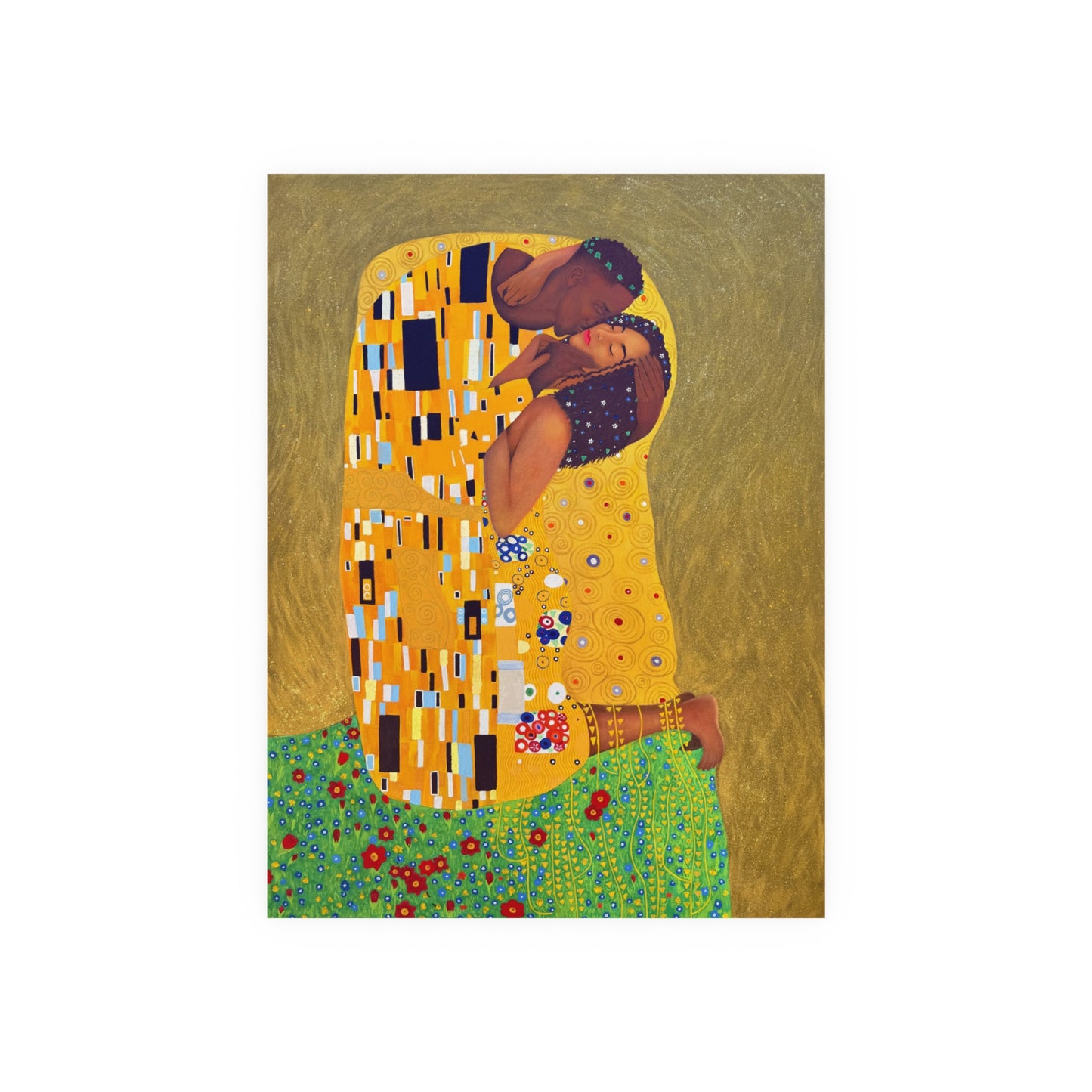 The Kiss "Reimagined" - Satin or Matte Fine Art Print