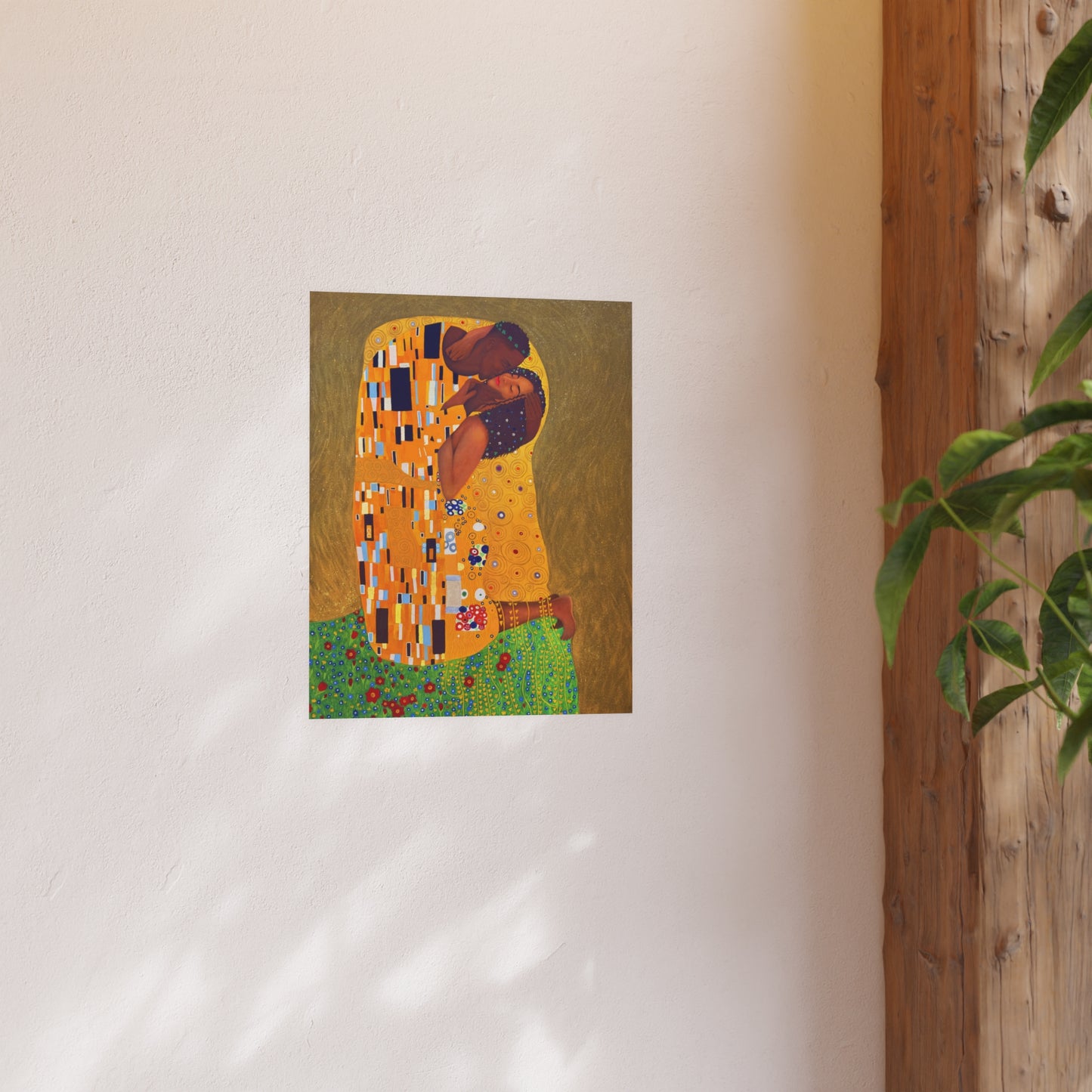 The Kiss "Reimagined" - Satin or Matte Fine Art Print